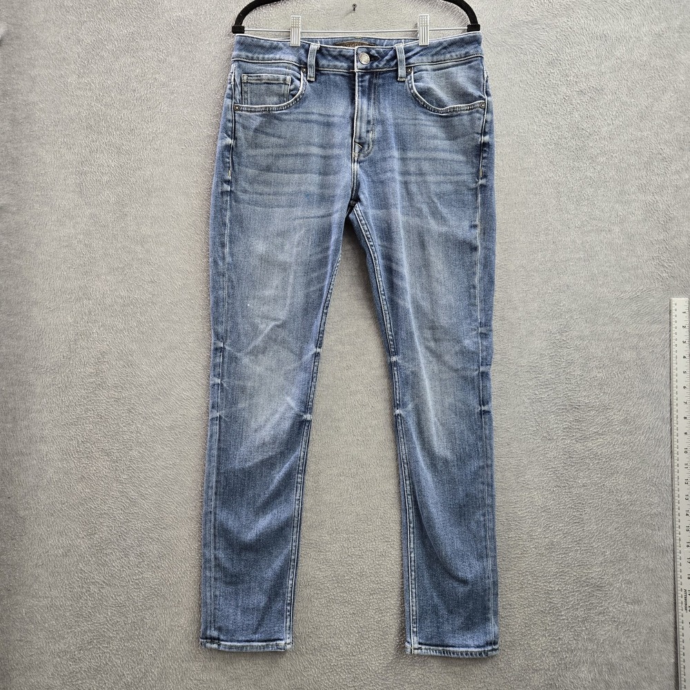 Vigoss Men Jeans 32X32 Blue Denim Mick 330 Slim 30" Inseam READ